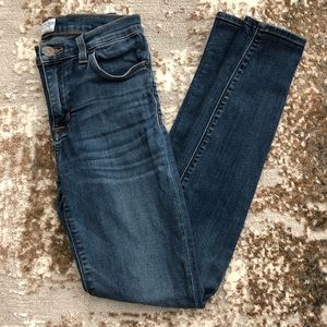 Hudson mid rise Nico skinny jeans size 27